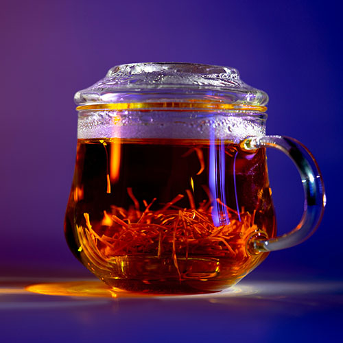 Iranian saffron fields
