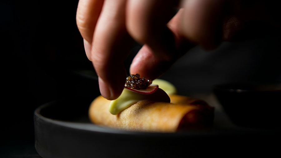 Beluga caviar from Caspian Sea - Luxury Iranian sturgeon fish eggs