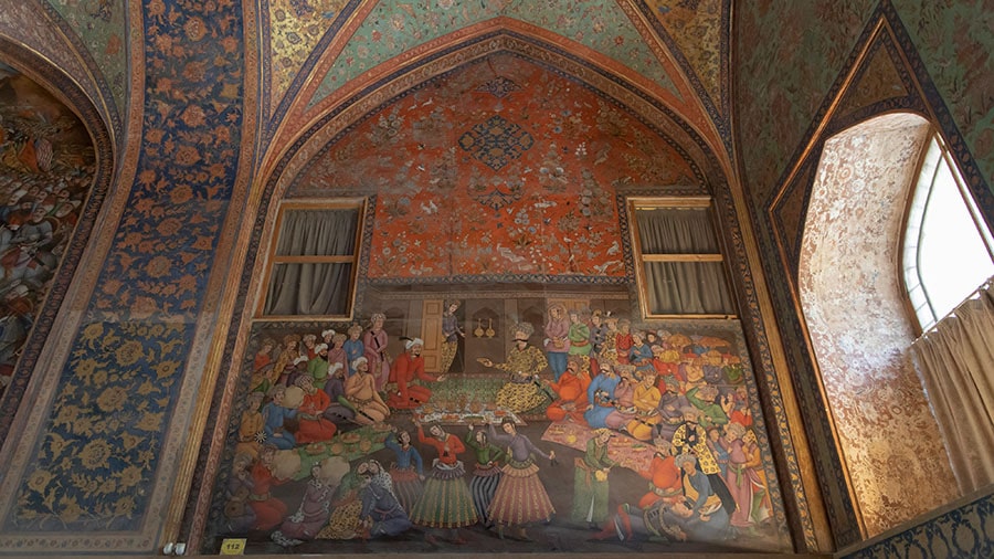 Persian miniature painting - Detailed Islamic art from Isfahan school